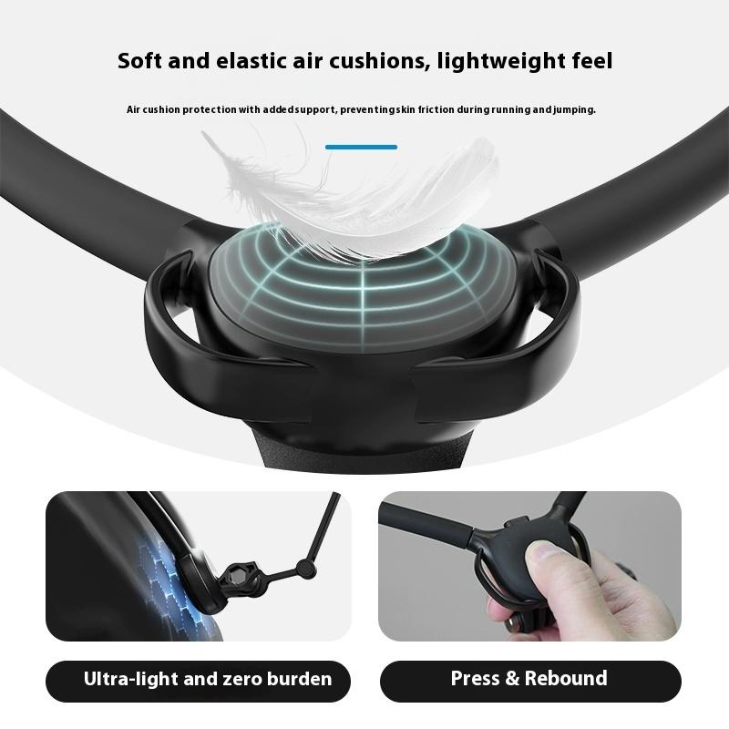 TELESIN for DJI Osmo Nano Silicone Neck Mount 360° Adjustable Quick Release Neck Holder for First Person Shooting Accessories