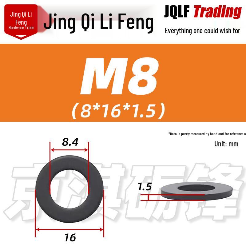 GB97 High Strength Flat Washer: M4-M72 Enlarged, Thickened Metal Washer