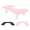 U Shaped Manicure Hand Rest Height Adjustatle Nail Arm Rest Stand Hand Rest Pillow for Nail Salon