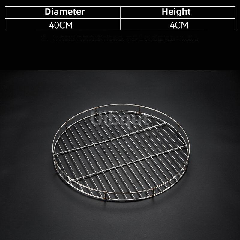 Extra Thick Meat Press Floating Meat Dedicated Rack Smoked Meat Rack Round Stainless Steel Steaming Rack Anti Burn Steamer Liner