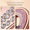 360° Rotating Glitter Diamond Ring Buckle Phone Holder with Magnetic Magsafe Compatibility
