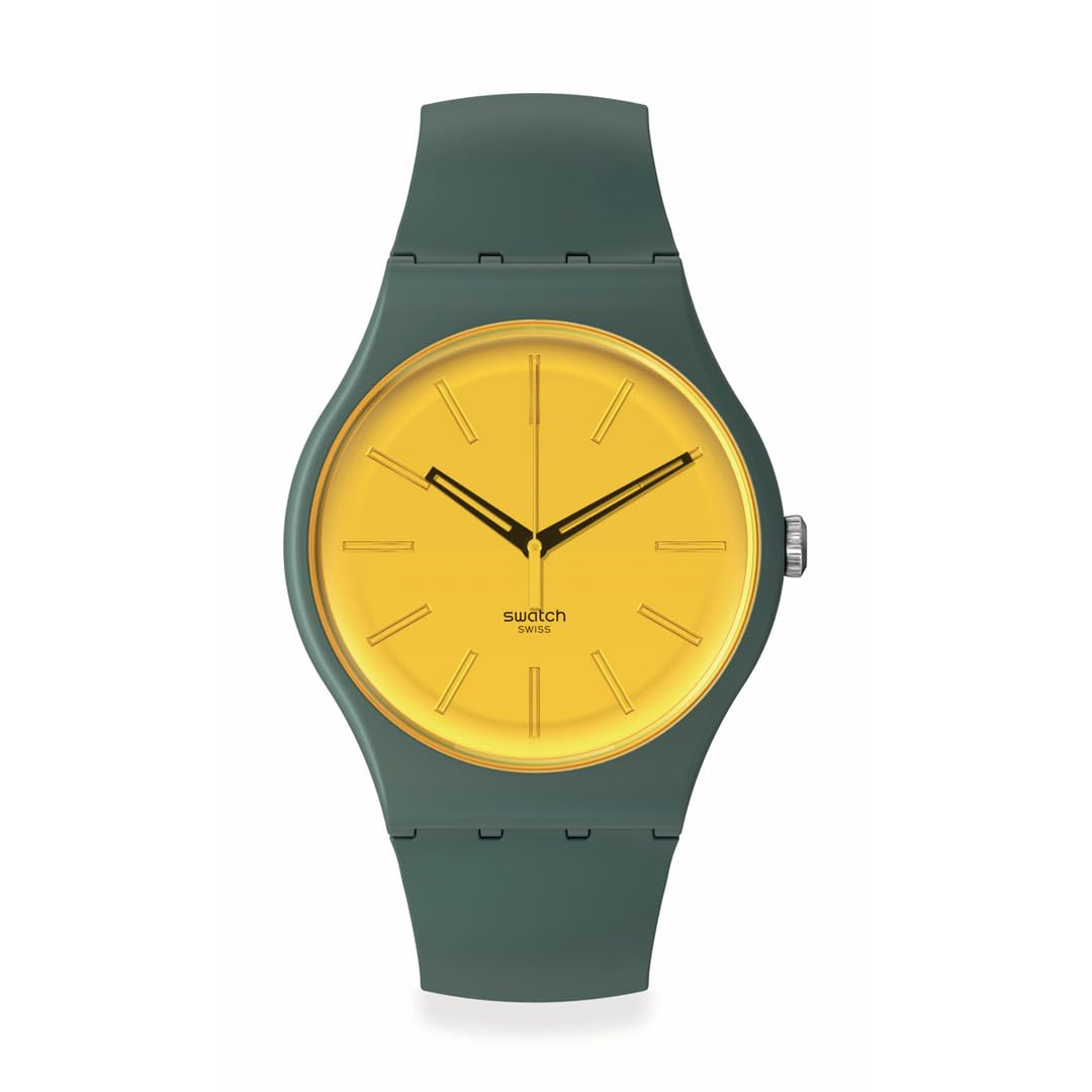 

[Swatch] Часы GOLD IN THE GARDEN SO29G103 Зеленые