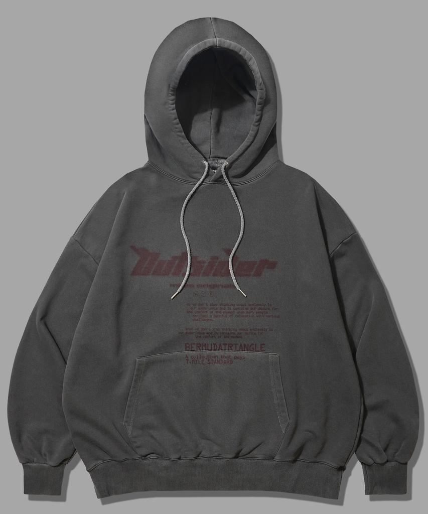 Outsider Original Sweat Hoodie Pigment D.Grey