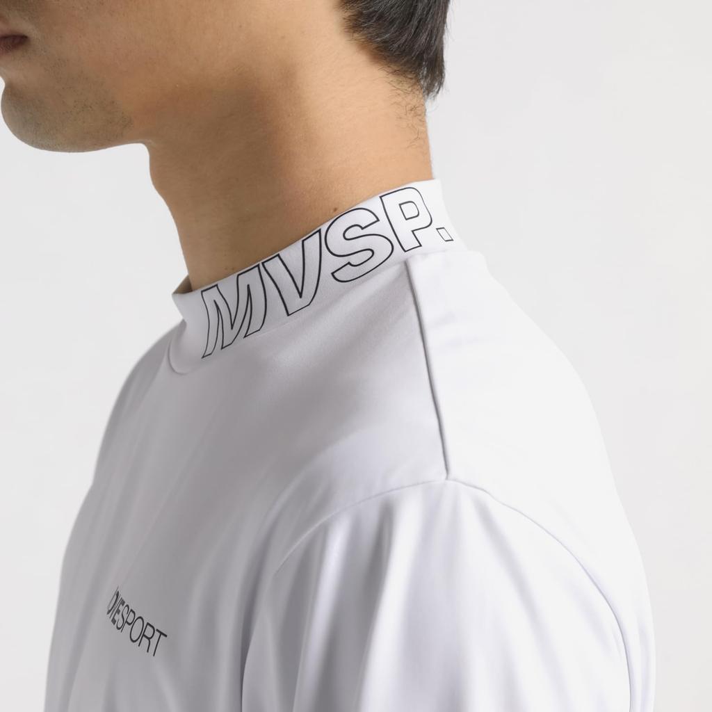 Move Sports Mock Neck Long Sleeve Shirt ST4FLTZ2MB_WH00_L Fleece-Lined