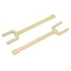 2PCS Axle Popper Kit Steel CV Popper Wedge and Shim Ball Joint Separator Tools Fit for FWD Vehicles