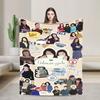 Ich liebe Gilmore Girls Amerikanisches Fernsehen Rory Gilmore Decke Warmes Plüsch Bettwäsche Überwürfe Für Draußen Flanell Bettdecke Bettbezug