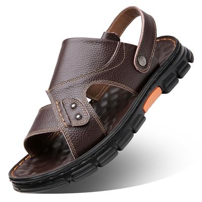 Mode 2024 Sommer Neu Kuhleder Sandalen Damen Mode Lässig Designer Designer Strandschuhe Herren Oberbekleidung Plateau Pantoletten Schuhe Herren