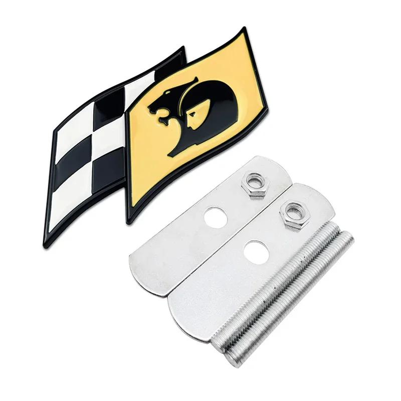 Car Front Grille Bagde Tail Box Metal Emblem Logo Sticker for Commodore Colorado Captiva Barina Monaro Statesman Torana