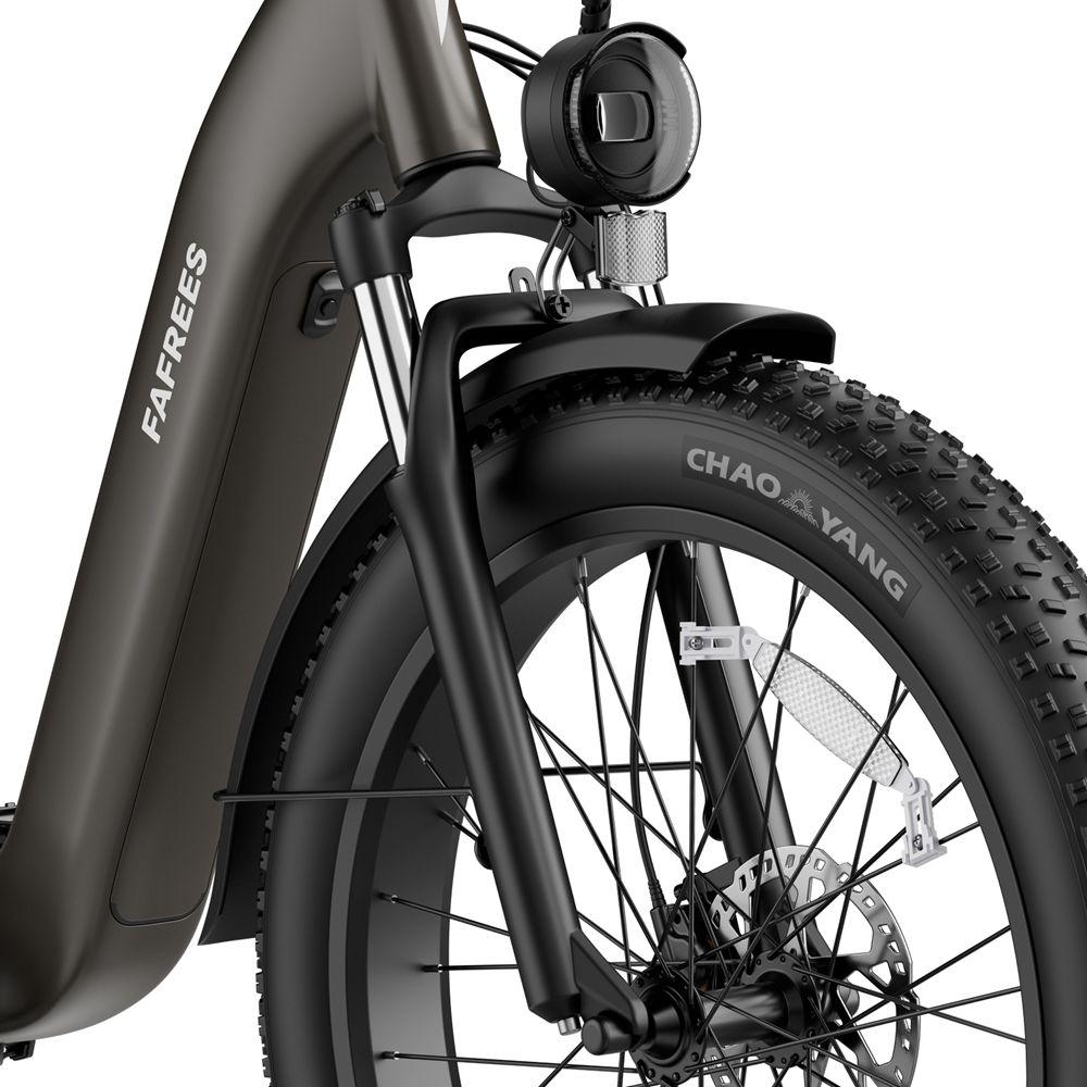 Bicicleta Elétrica Fafrees F26 Rover Motor 250W Pneu Gordo 26" Bicicleta Elétrica para Adultos Todo o Terreno 48V 20Ah Freio a Disco Hidráulico 7 Velocidades Carga Máxima 150Kg
