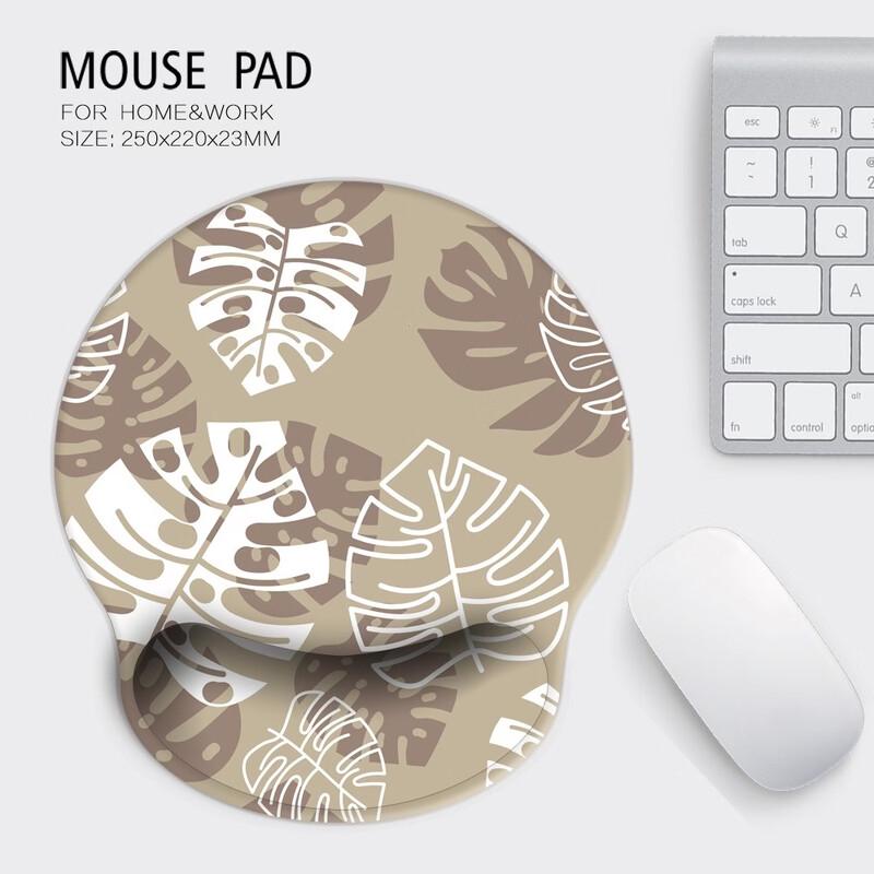 Minimalist Silicone Wrist Rest Mouse Pad