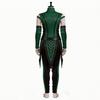 Kostium Cosplay Mantis Strażnicy Galaktyki Halloweenowy Strój do Odgrywania Ról Zielony Kombinezon dla Kobiet Dorosłych Pełny Zestaw