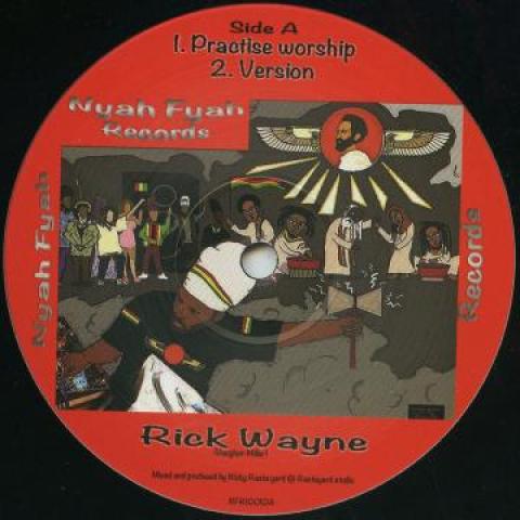 

10inch Record RICK WAYNE / ISIAH MENTOR (LILLY ME - Practice Worship; Version / Faith I NFR100010 Nyah Fyah 2017 UK Reggae, Ska & Dub