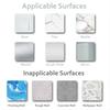 Suction Cup Hooks, Clear Reusable Heavy Duty Vacuum Suction Cup Hooks Glass Kitchen Bathroom Hooks for Towel