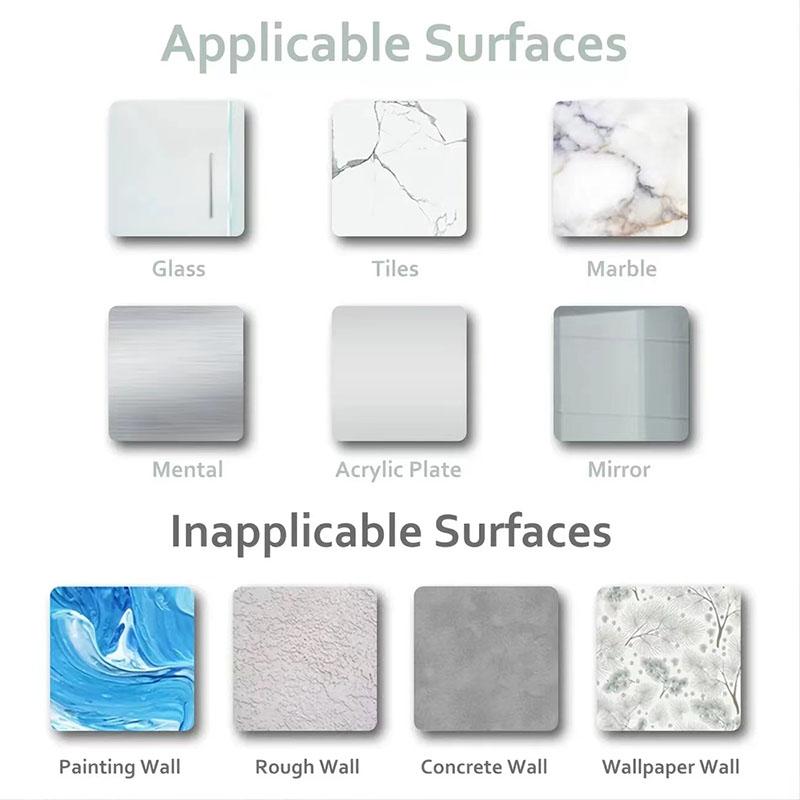 Suction Cup Hooks, Clear Reusable Heavy Duty Vacuum Suction Cup Hooks Glass Kitchen Bathroom Hooks for Towel