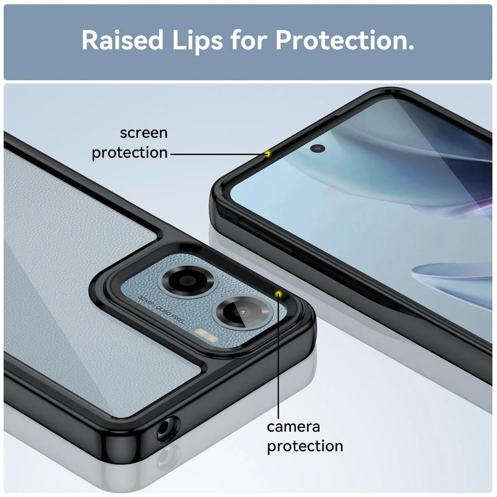 Handyhülle Für Motorola Moto E15 , Klare Transparente Handyhülle Abdeckung Für Motorola Moto E15
