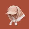 Women's Wide-Brimmed Baseball Cap - 2025 Summer Sun Protection Hat with Korean Style Bowknot, Flattering Design for a Slimmer Face