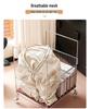 New Multi-layer Movable Laundry Basket with Removable Storage Rack for Balcony or Laundry Room