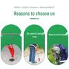 Stainless Steel Manual Corn Fertilizer Applicator for Soil Topdressing and Sidedressing