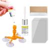 Windshield Crack Repair Kit Car Glass Scratch Remover Nano Repair Corrector Set DIY Auto Window Smart Phone Screen Restore Agent