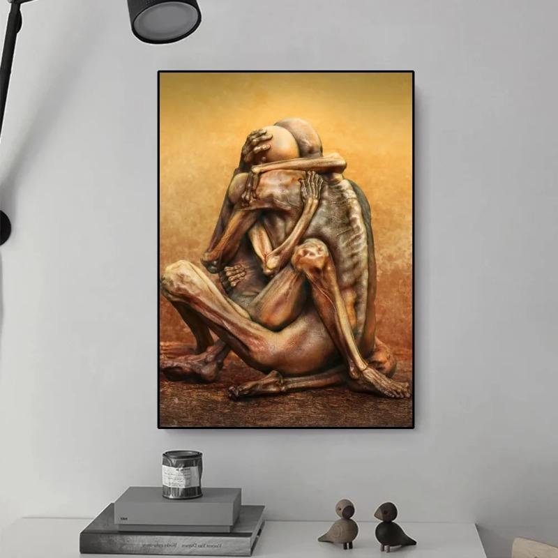 Zdzislaw Beksinski Fantasy Dream HD Canvas Painting Poster - Wall Art Decor Print