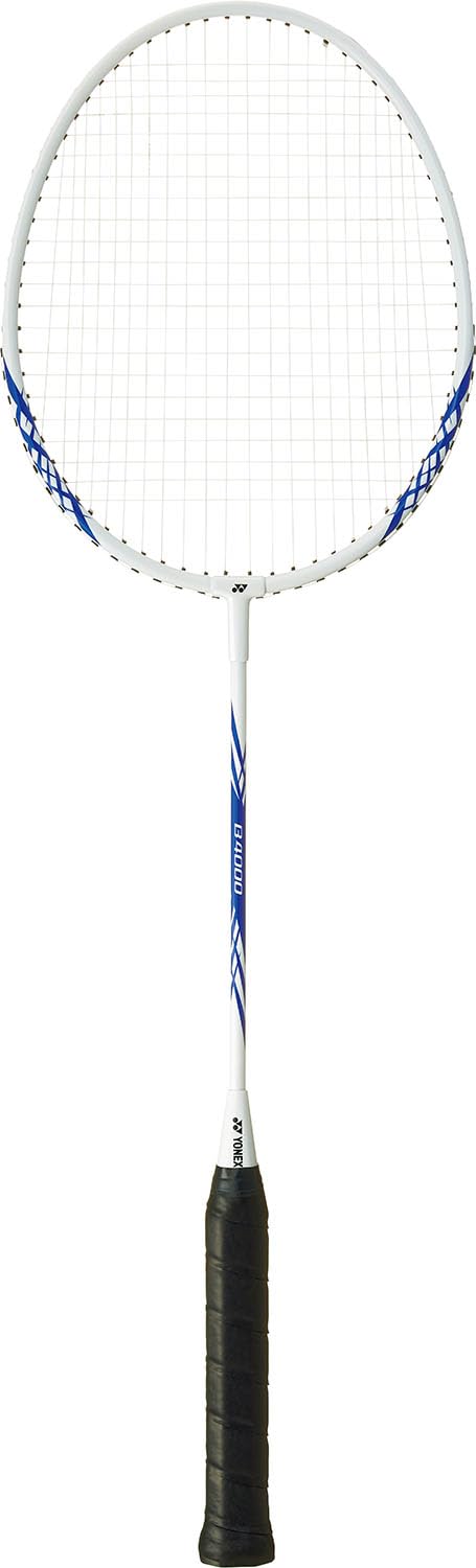

YONEX Бадминтонная ракетка B4000 для начинающих и белая G4 B4000G (предварительно натянутый) досуг, (011)