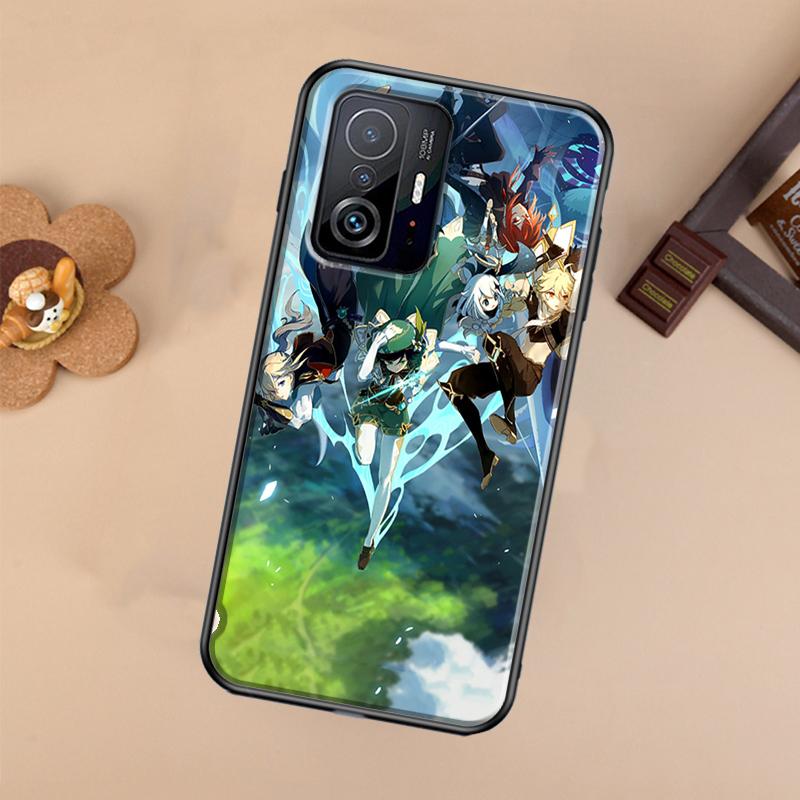 Impact Game Case For Xiaomi 13 14 Ultra 11T 12T 13T 14T Pro POCO X7 Pro X3 X5 X6 F3 F5 F6 M6 Pro Cover