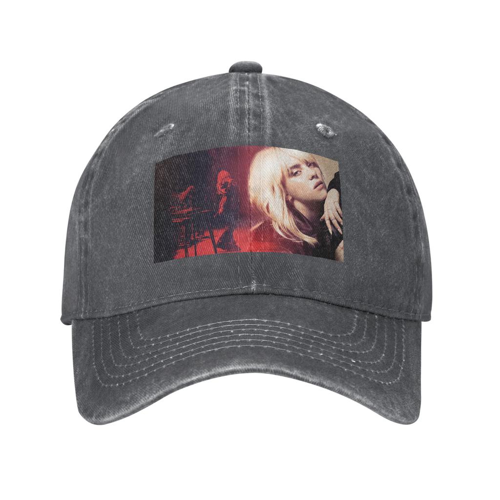 Billie Eilish Mosott Farmer Sapka Alkalmi Baseball Sapkák Állítható Kalap Nyári Uniszex Baseball Sapkák