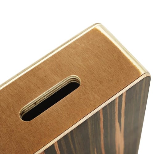 Weuareod Travel Cajon Drum, Portable Wooden Cajon with Adjustable Strap, Percussion Instrument Kit