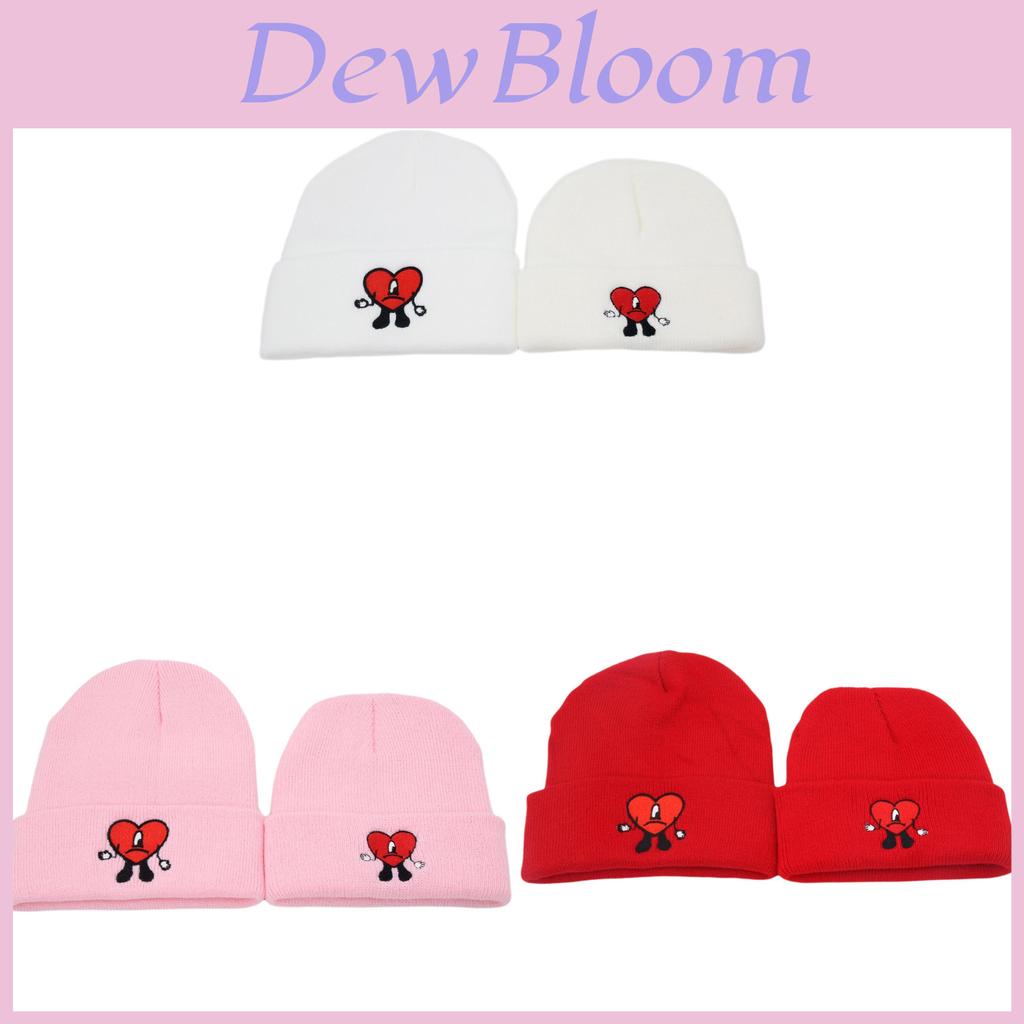 Bad Bunny Knit Hat For Kids And Adults Winter Warmth Windproof Beanie With Rolled Brim