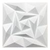 10pcs 30*30cm 3D Wallboard Diamond PVC Textured Wallboard Living Room Lobby Bedroom and el Office Decoration