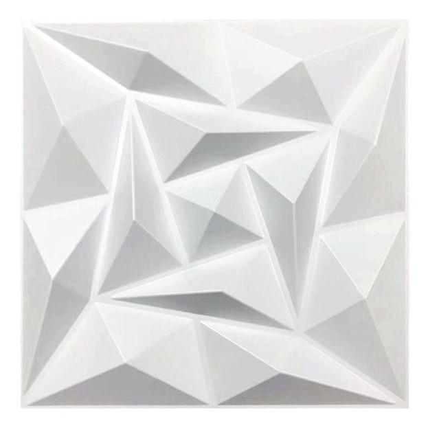 

10 шт. 30*30 см 3D Стінова панель Діамант ПВХ Текстурована стінова панель Вітальня Хол Спальня та ел Офісна декорація