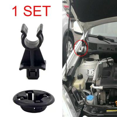 Bonnet Hood Support Prod Rod Clamp Retainer Clip Set For Nissan Qashqai Dualis J10 Navara D40 Pathfinder R51