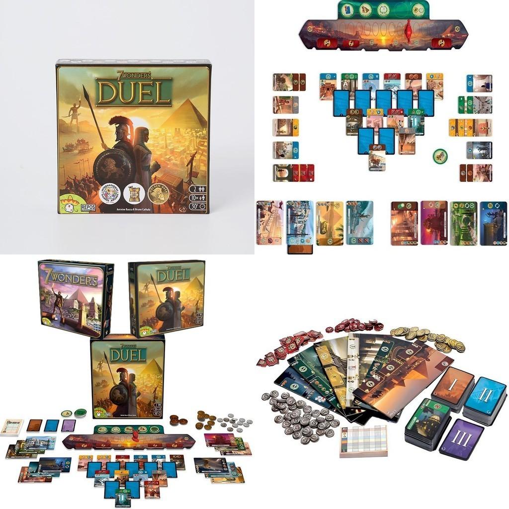 7 Wonders Duel Strategie-Brettspiel für Erwachsene Kinder