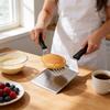 Stainless Steel Steak And Pancake Spatula With Long Handle For Home Kitchen Cooking