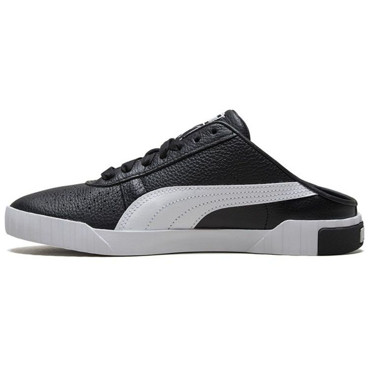 Puma Cali Varsity Lo Slip-On Casual Low-Top Sneakers Women Sneakers Black White 370484-07