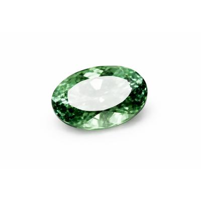 Natural Bluish Green Sapphire Oval Cut CERTIFIED 7 Carat Loose Gemstone