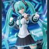 Hatsune Miku Sing To The Future Action Figure With Led Stage Model Color Changing Lights Cute Collectible Toy Desktop Decoration
