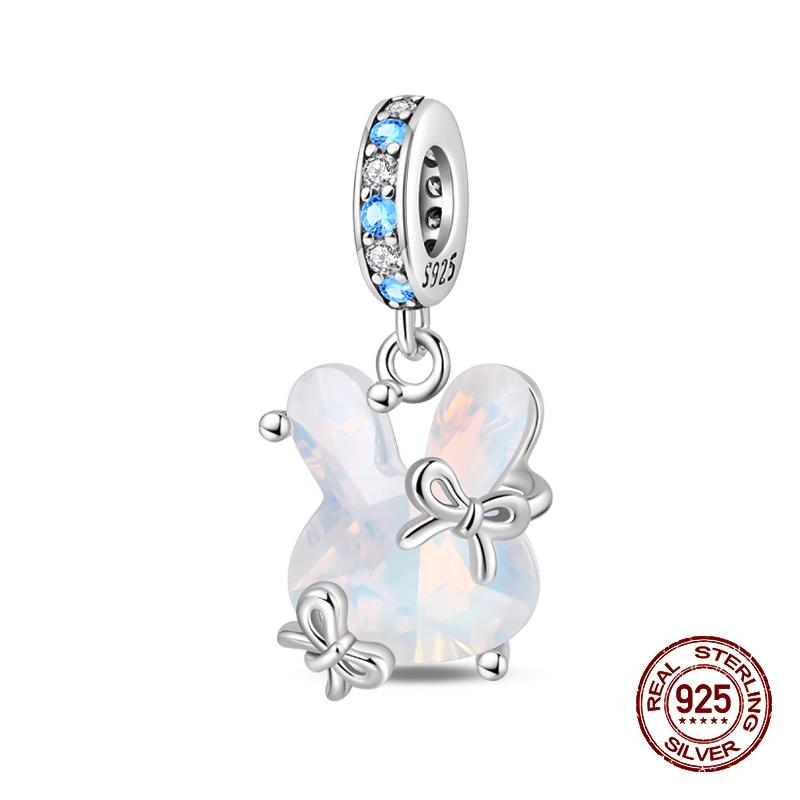Original 925 Silver Charms Beads Winter Snowflake Snowman Igloo Penguin Pendants Fit Bracelet Charms Women Jewelry Gift