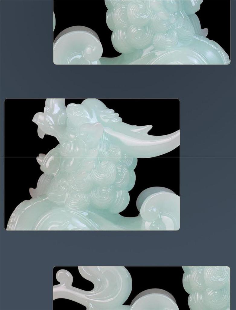 Large Pixiu Jade Ornament Pair for Home, Office, or Store Decor
