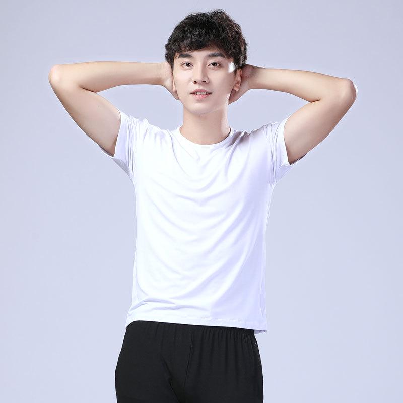 Men's Modal Fitness & Dance Suit - Breathable Sportswear for Yoga, Aerobics, and Training