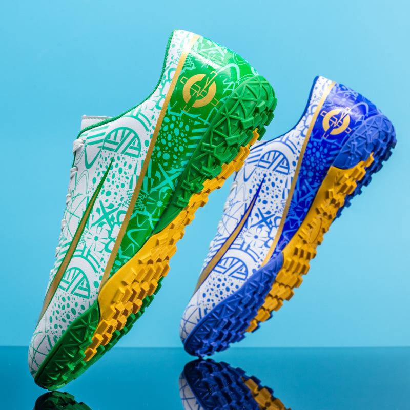 

Football shoes Men s long nails Men s and women s children Boys youth sports shoes Sports students competition training shoes 45