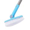 Badezimmer-Reinigungsbürste mit langem Griff, Bodenbürste für tote Ecken, hartes Haar, Fliesenwaschen, Toilette, hartes Haar, Heimtoilette