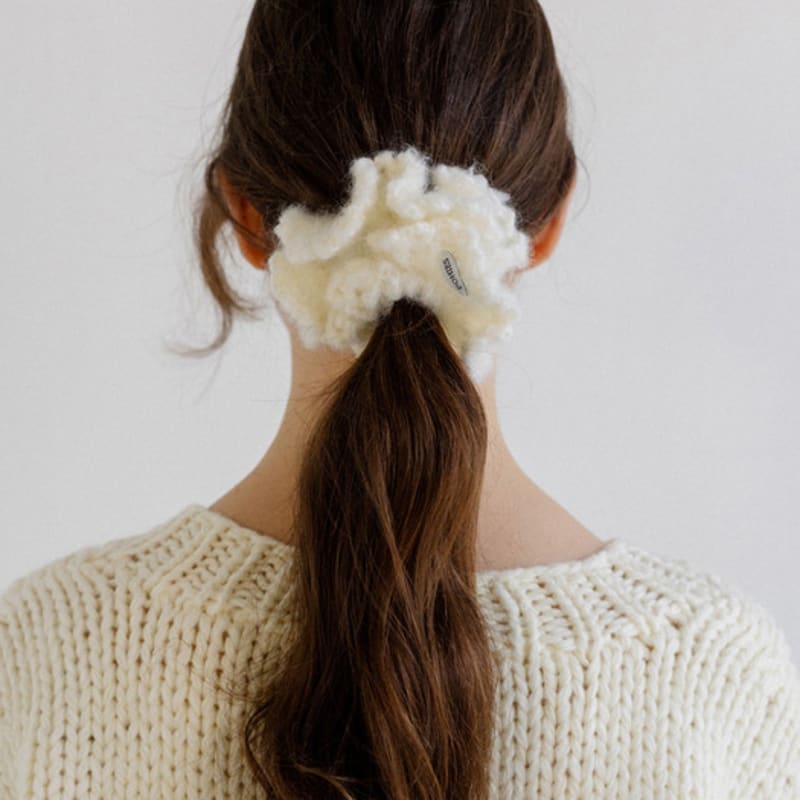 POHIES HANDMADE KNIT SCRUCHIE-4color