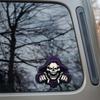 Car Rear Window Decal Skull,Skull Car Sticker And Decal,Vista Skull Car Hood Decal -