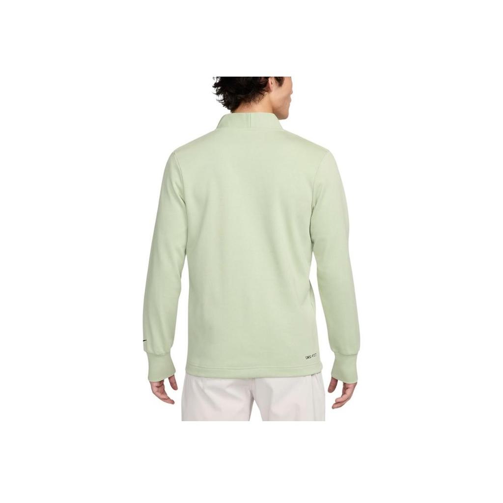 Nike Cardigan Tricoté Uni à Simple Boutonnage et Manches Longues pour Homme Tops Vert Clair FB5465-343