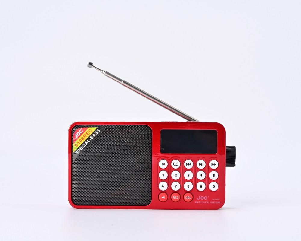 Handheld Radio Digital Solar Power Generation Radio Built-In Speaker MP3 Music Player FM Digital Radio Outdoor Survival Tools