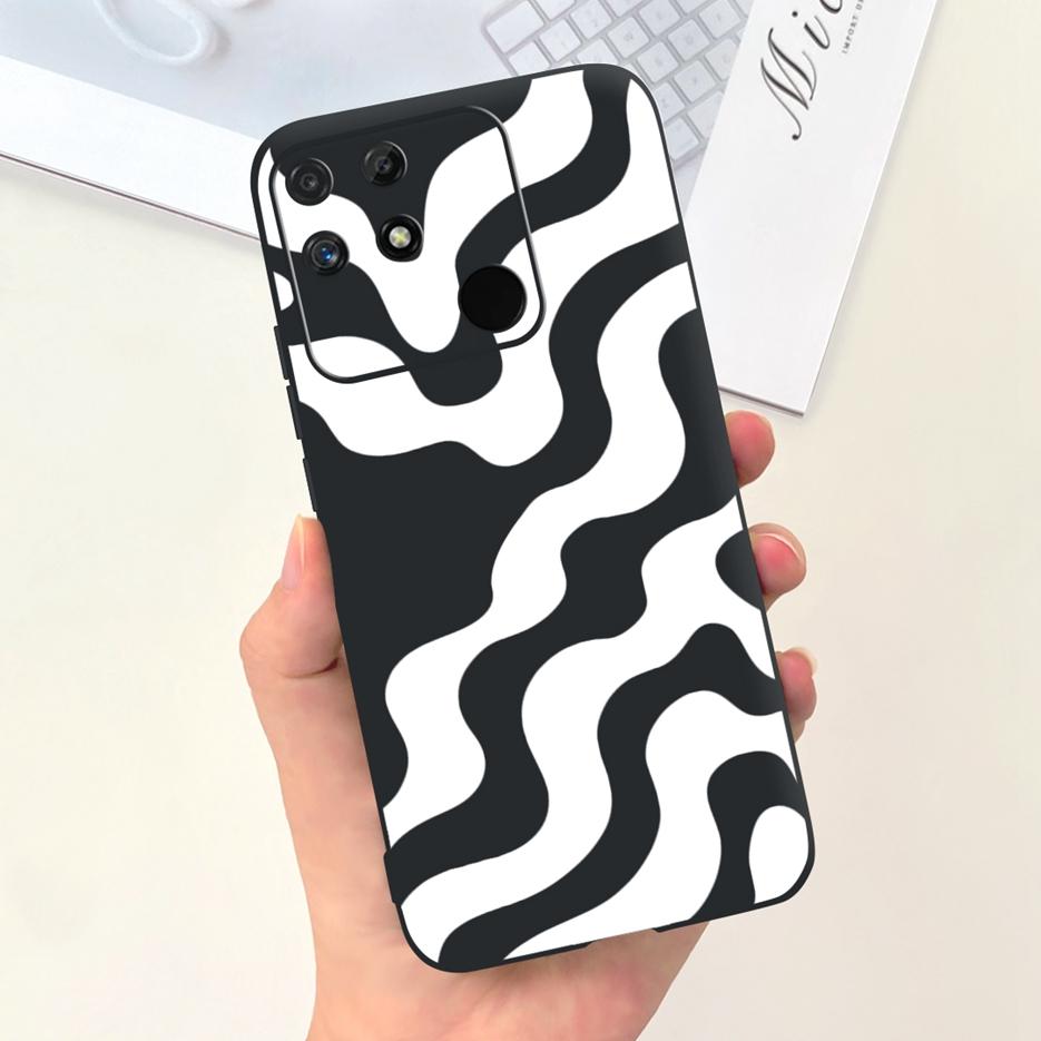 For Realme Narzo 50A Case RMX3430 Lovely Cartoon Cover Soft Silicone Phone Case For Realme Narzo 50i Narzo50A Prime Fundas Coque