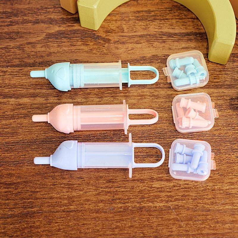 Hand Operated Pet Bottle Feeding Set For Newborns Kittens Puppies With Replacement Nipples Antichocking Design