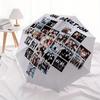1pc One Direction Automatic Open/Close Umbrella, Portable 3-Fold Compact Umbrella for Men & Women, Perfect Gift for Birthday124