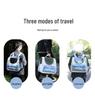 Portable Cat Carrier Backpack: Breathable, Foldable, Double-Shoulder Bag for Pets